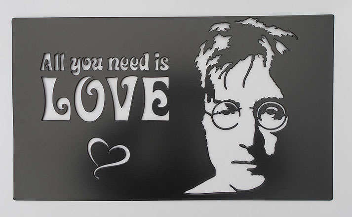 John Lennon - 'All You Need Is Love' Plaque